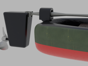 Motorboat 3D Модель