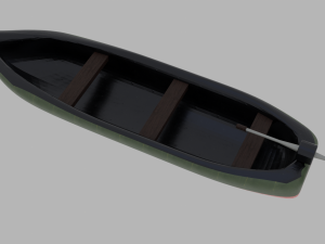 Motorboat 3D Модель