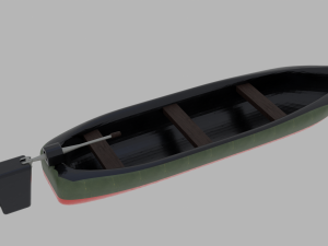 Motorboat 3D Модель