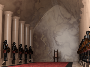 Throne room 3Dモデル