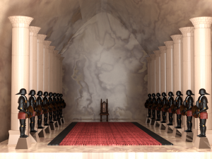 Throne room 3D 模型
