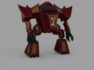Mech-Drednout 3D Model
