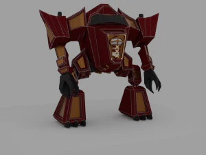 Mech-Drednout Modello 3D