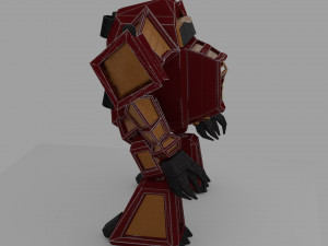Mech-Drednout Modelo 3D