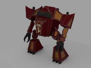 Mech-Drednout Modelo 3D
