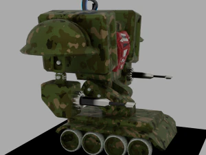 Mecha Archer 3D Model