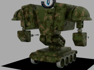 Mecha Archer 3D Model