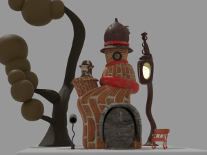 The house of Mr Someone 3D Model
