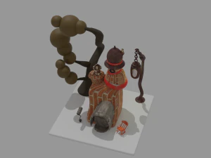 The house of Mr Someone 3D Model