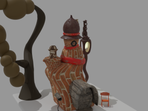 The house of Mr Someone 3D Model