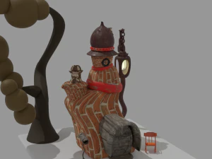 The house of Mr Someone 3D Model
