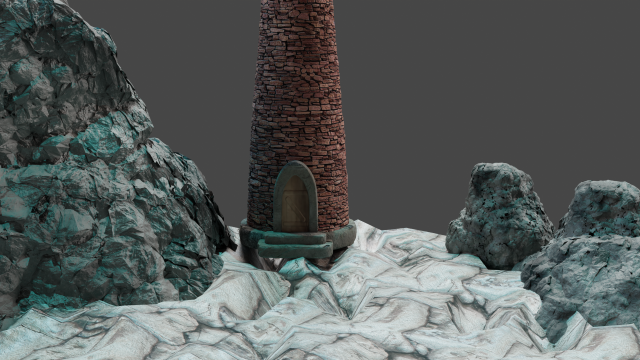 Magic tower Modelo 3D .c4d .max .obj .3ds .fbx .stl .blend 