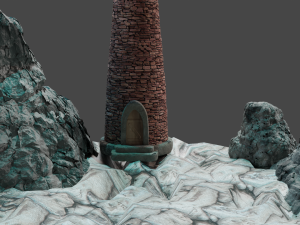 Magic tower 3D Model