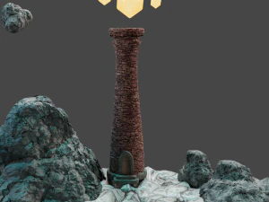 Magic tower 3D Model