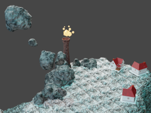 Magic tower Modelo 3D