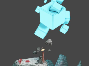 Magic tower 3D Model