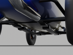 Retro roadster Modelo 3D