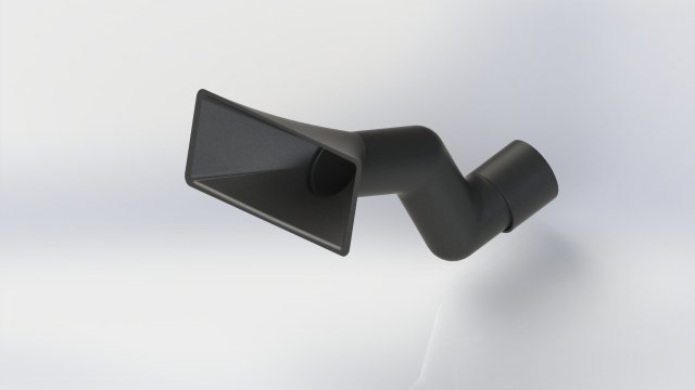 Fiat linea 13 multijet air intake pipe Model Cetak 3D .c4d .max .obj .3ds .fbx .stl .blend 