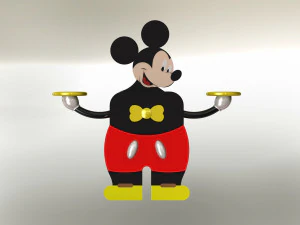 Commode Mickey 3D Model