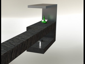 Comptoire cafe bar-coffee bar counter Model 3D