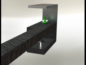 Comptoire cafe bar-coffee bar counter 3D Model