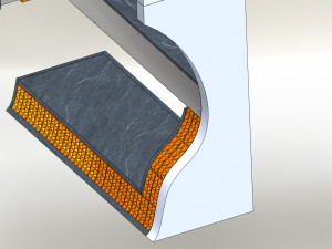 Comptoire cafe bar-coffee bar counter Model 3D