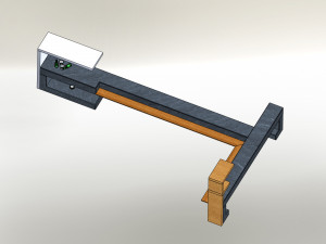 Comptoire cafe bar-coffee bar counter Model 3D
