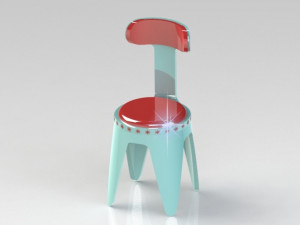 Dinner table Model 3D