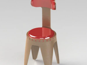 Dinner table 3D Model