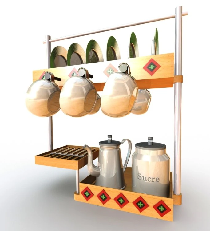 STORAGE - COFFEE BREAK 3D Model .c4d .max .obj .3ds .fbx .stl .blend 
