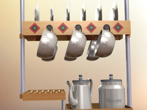 STORAGE - COFFEE BREAK Model 3D