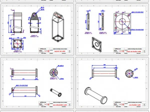 Dumper wheel take-off system 3D Model