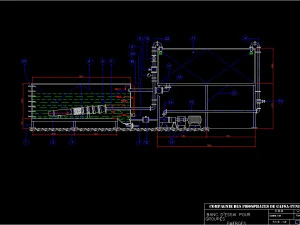 Test bench for submersible pump 3D Model
