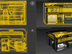 Generator 3D Model