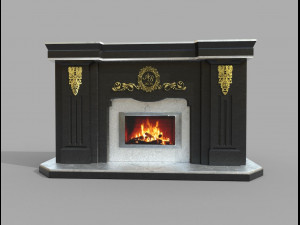 Fireplace Modelo 3D