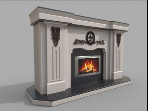 Fireplace Modelo 3D