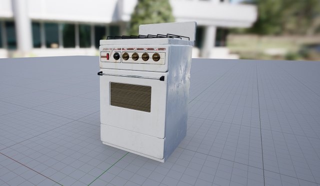 Stove 3D मॉडल .c4d .max .obj .3ds .fbx .stl .blend 