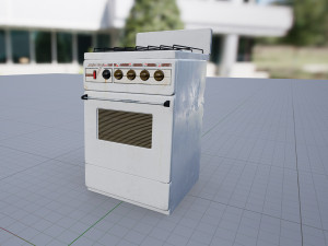 Stove 3D Модель