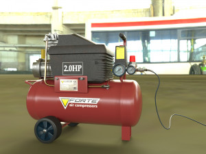 Compressor 3D 모델