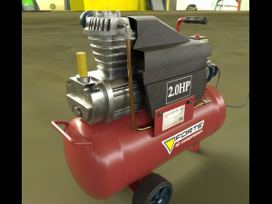 Compressor 3D 모델
