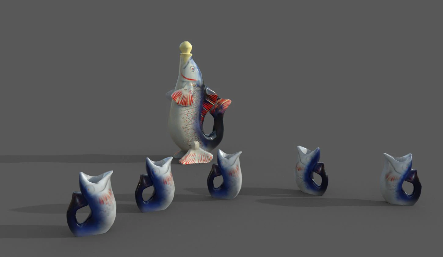 FishSSSR 3D Model .c4d .max .obj .3ds .fbx .stl .blend