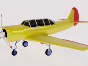 Plants and dron 3D Модель