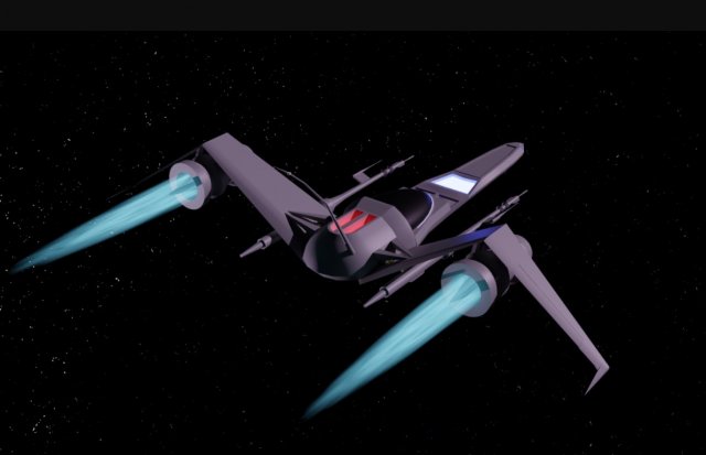 Space ship 3D 모델 .c4d .max .obj .3ds .fbx .stl .blend 