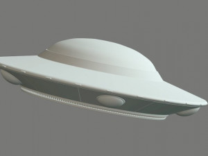 Space ship 3D 모델
