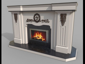 Hall and office 3D Model
