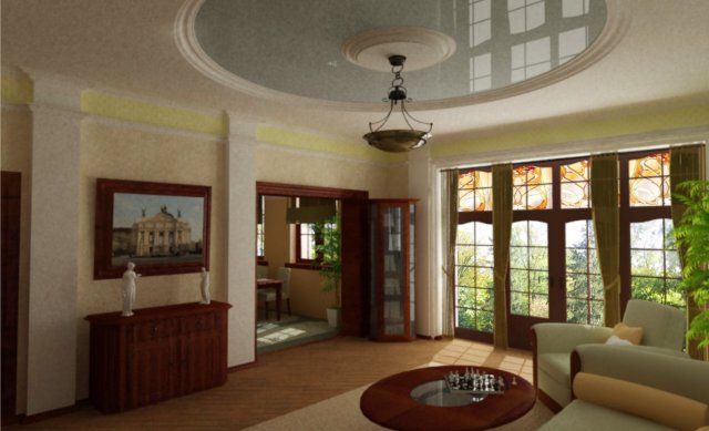 Hall and office 3D Model .c4d .max .obj .3ds .fbx .stl .blend 