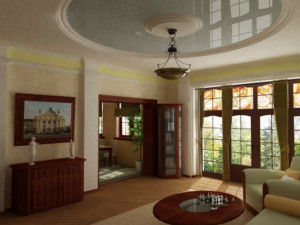 Hall and office 3D 模型
