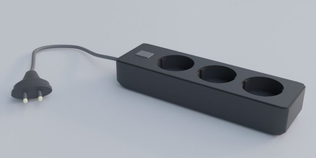 Alarm clock and rosette 3D Model .c4d .max .obj .3ds .fbx .stl .blend 