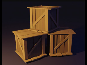 Alarm clock and rosette 3D Model