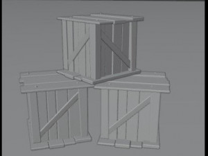 Alarm clock and rosette 3D Model